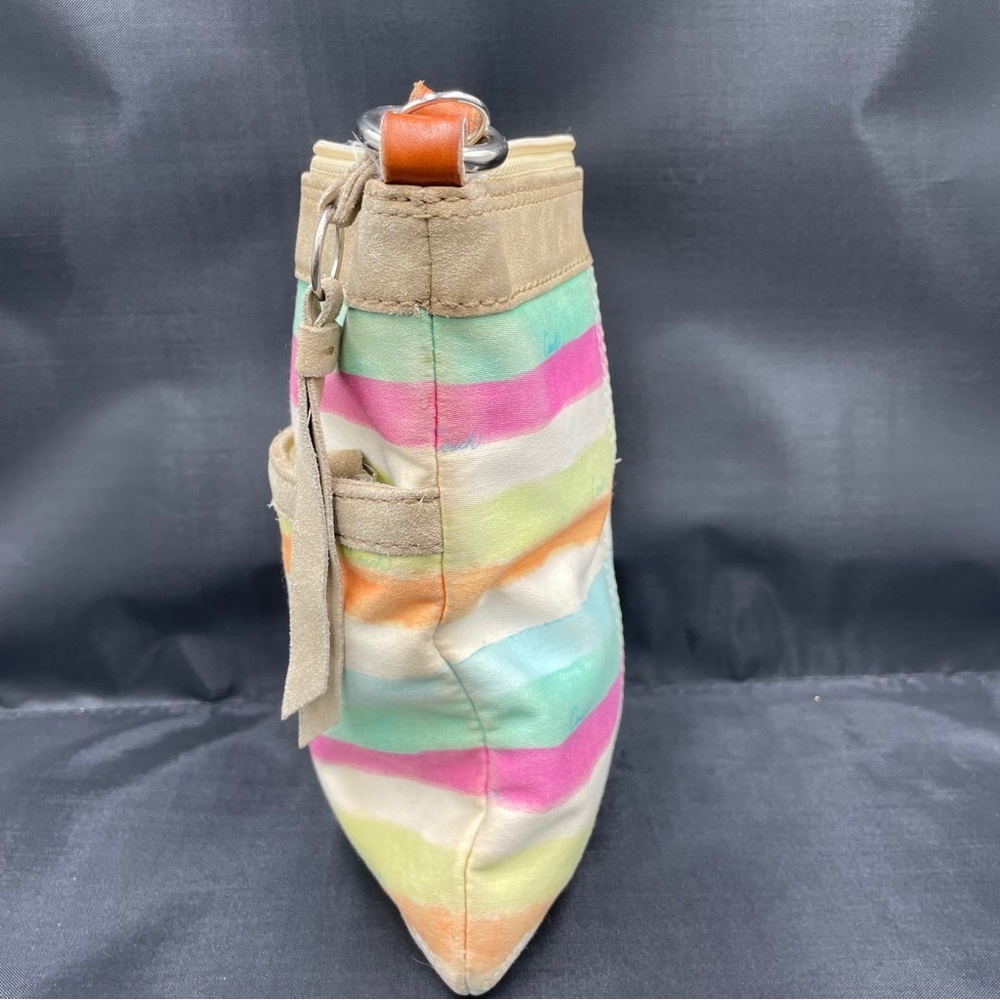 Coach Pastel Striped Cross Body - Picture 6 of 7